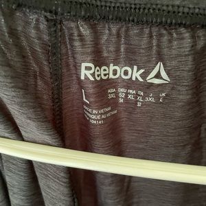 Reebok Size L Mens athletic pants